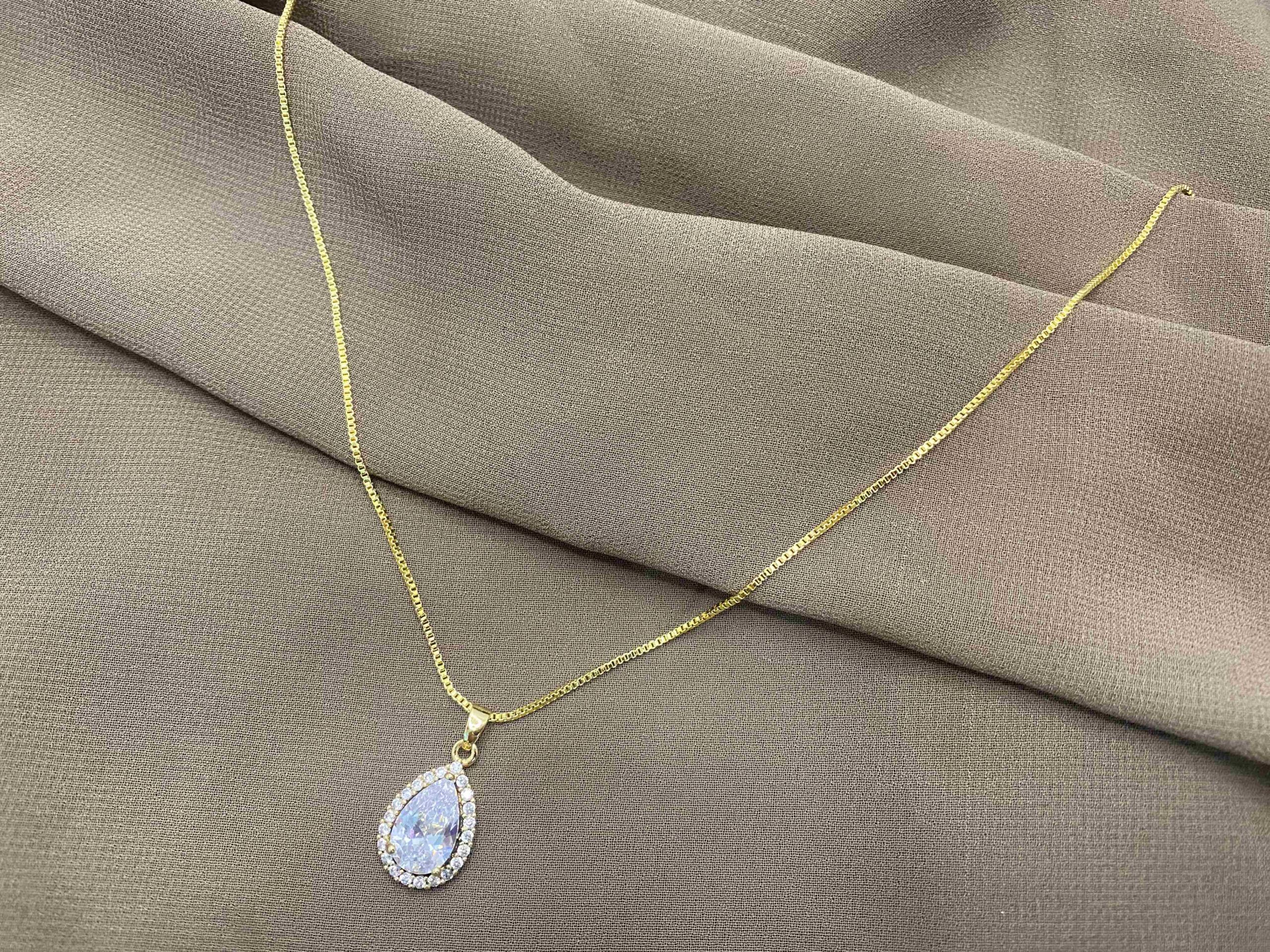 Crystal Pendant Necklace